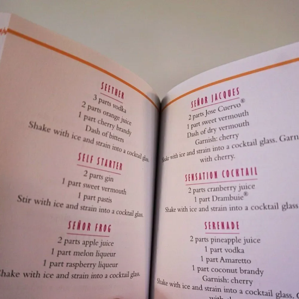 Big Bad-Ass Book of Cocktails 1500 Recipes to Mix It Up! 2010 PB Running Press